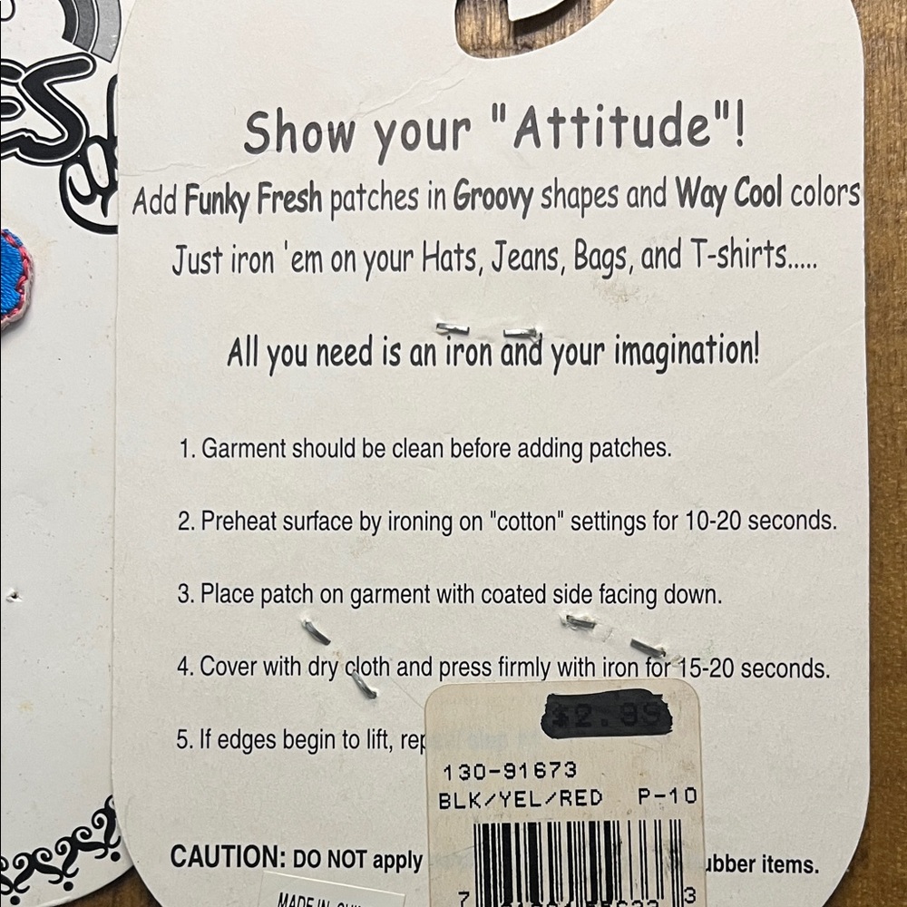 Colorful Iron-On Patches Set - Picture 5 of 5